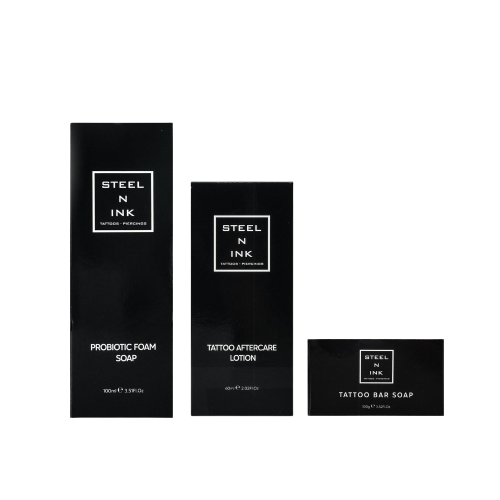Deluxe Tattoo Aftercare Bundle STEEL N INK