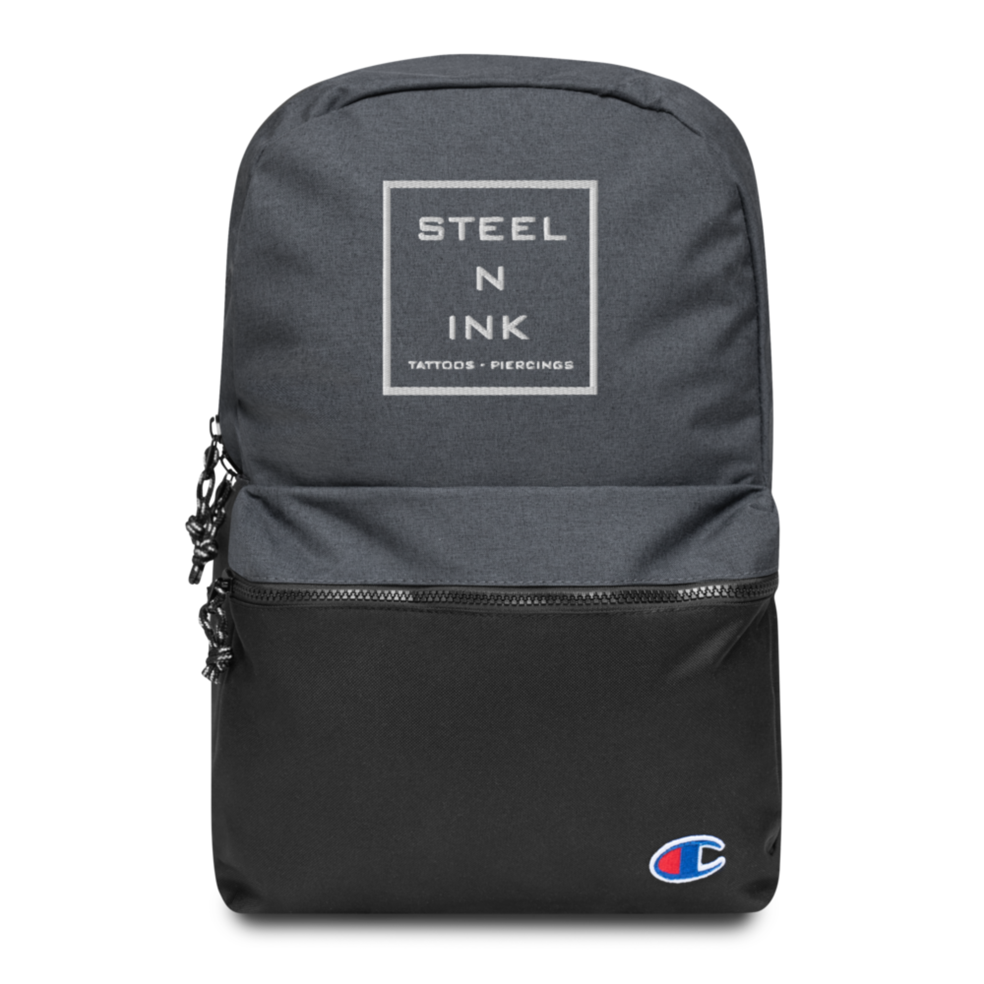 Embroidered Steel N Ink Champion Backpack